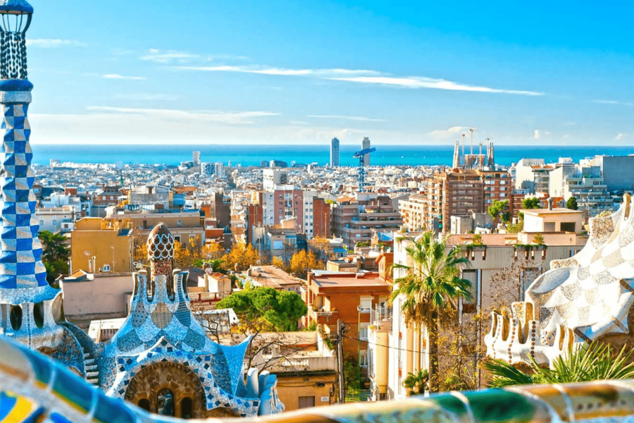 Europa Desde Barcelona · imagen del recorrido