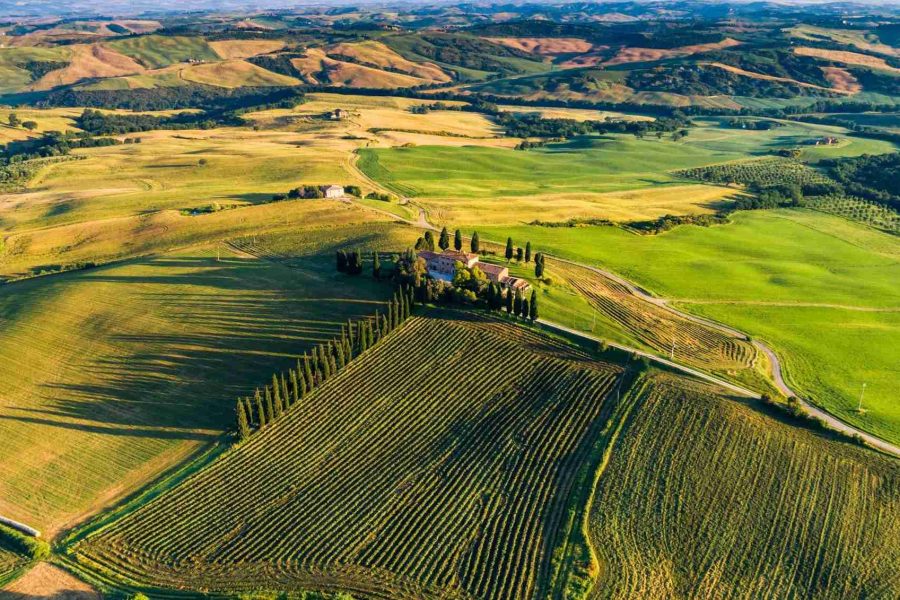 Toscana a tu Aire – 5 días · imagen del recorrido