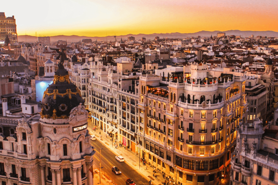 Europa Flash · imagen del recorrido